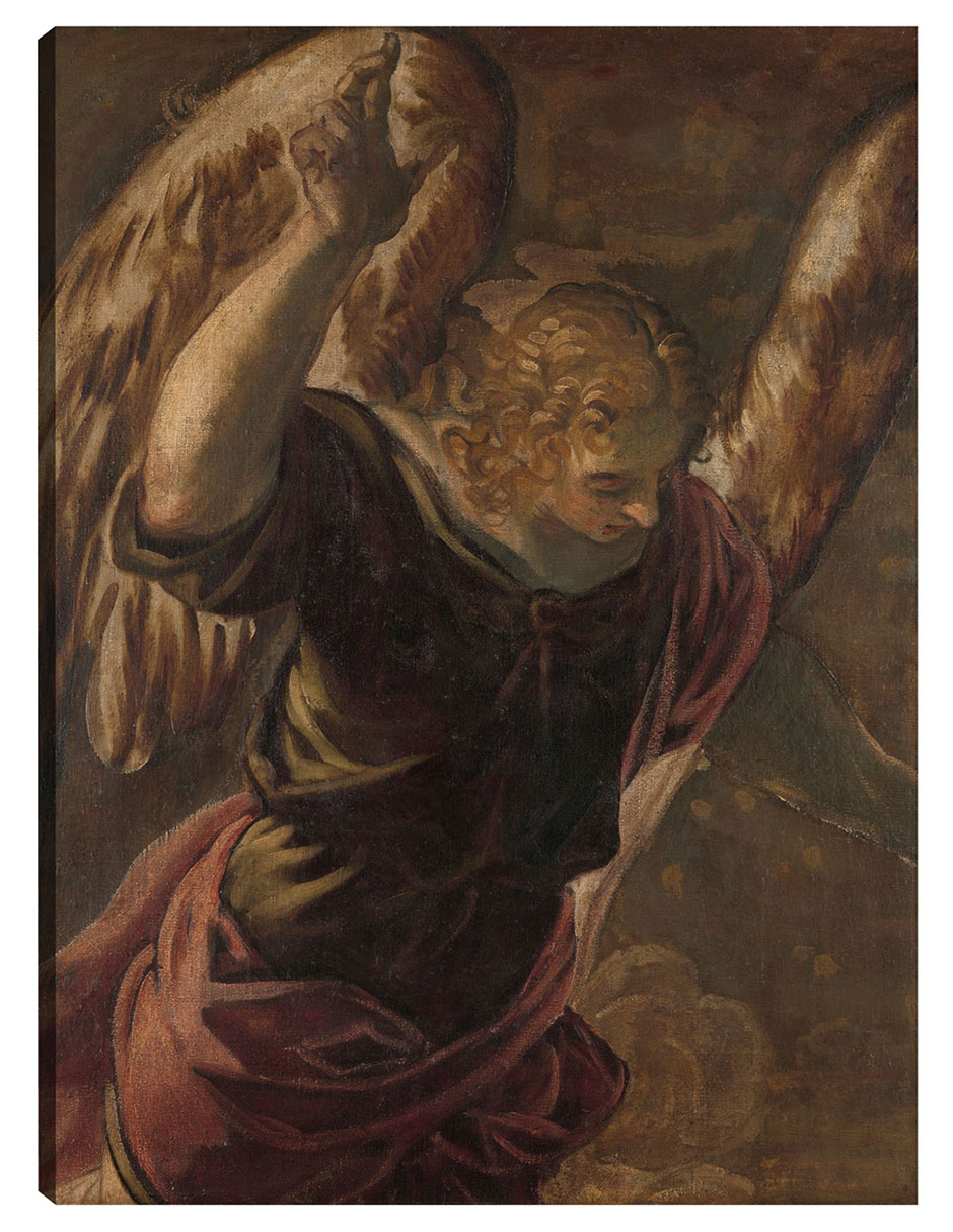 Cuadro decorativo Ángel De La Anunciación A La Virgen (1560 - 1585) - Impresión En Lienzo técnica mixta Ángeles