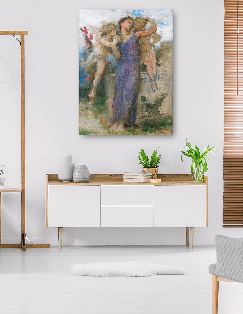 Cuadro decorativo Tendencias Propuestas - Impresión En Lienzo técnica mixta Ángeles 5
