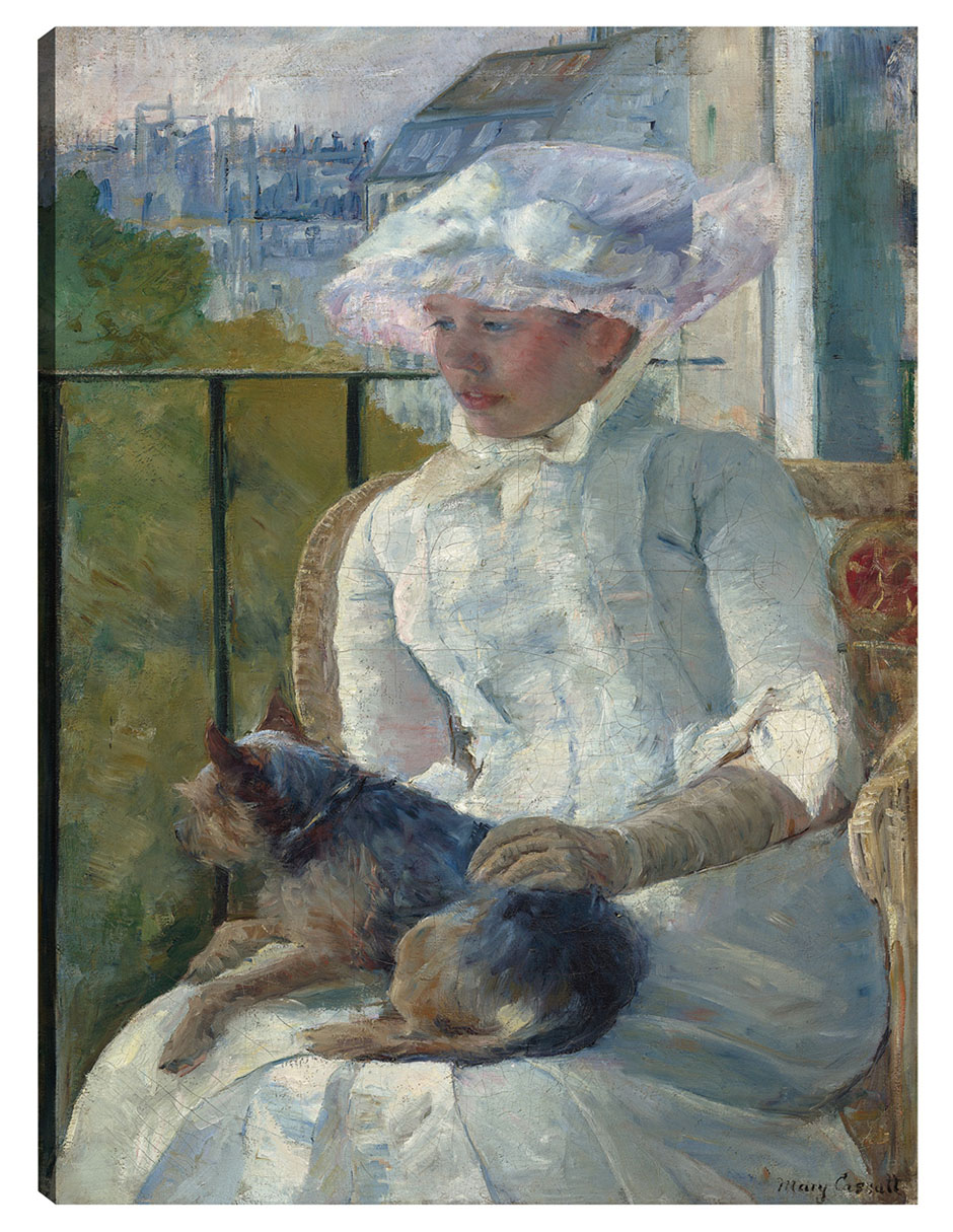 Cuadro decorativo Niña Junto A Una Ventana (C. 1883-1884) - Impresión En Lienzo técnica mixta Retratos
