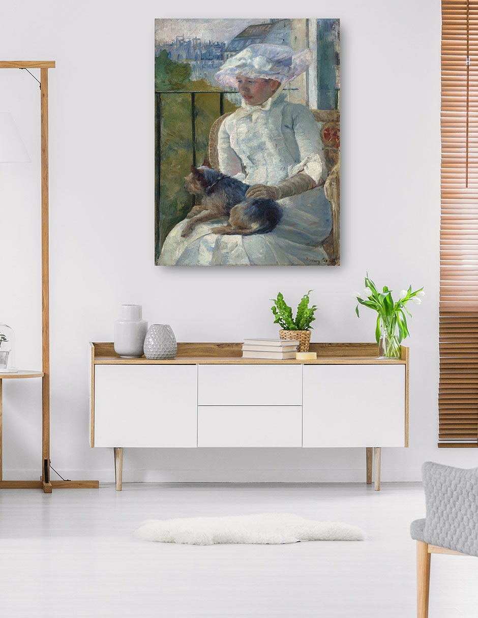 Cuadro decorativo Niña Junto A Una Ventana (C. 1883-1884) - Impresión En Lienzo técnica mixta Retratos 5