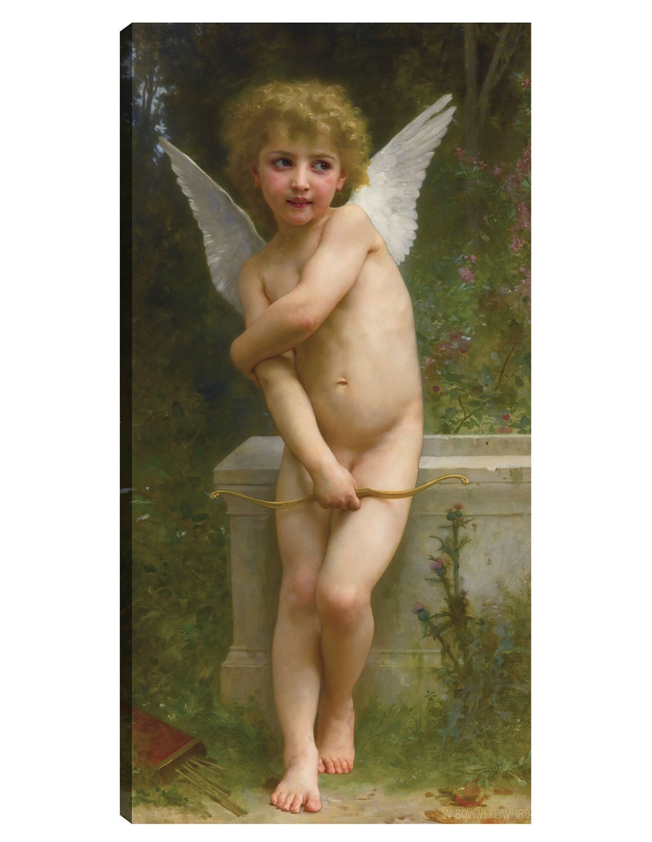 Cuadro decorativo Amor Picado (1894) - Impresión En Lienzo técnica mixta Ángeles