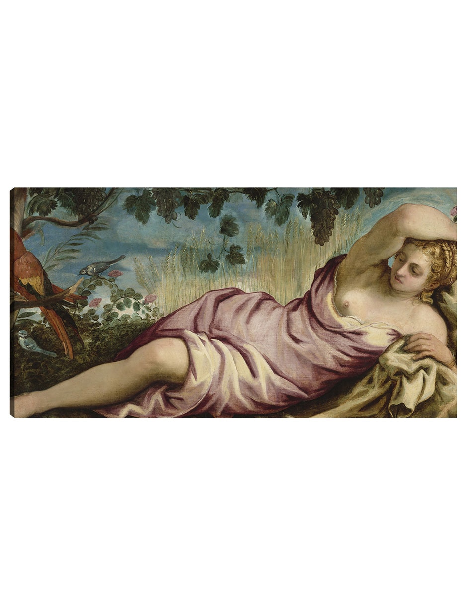 Cuadro decorativo Verano (C. 1546-1548) - Impresión En Lienzo técnica mixta Retratos