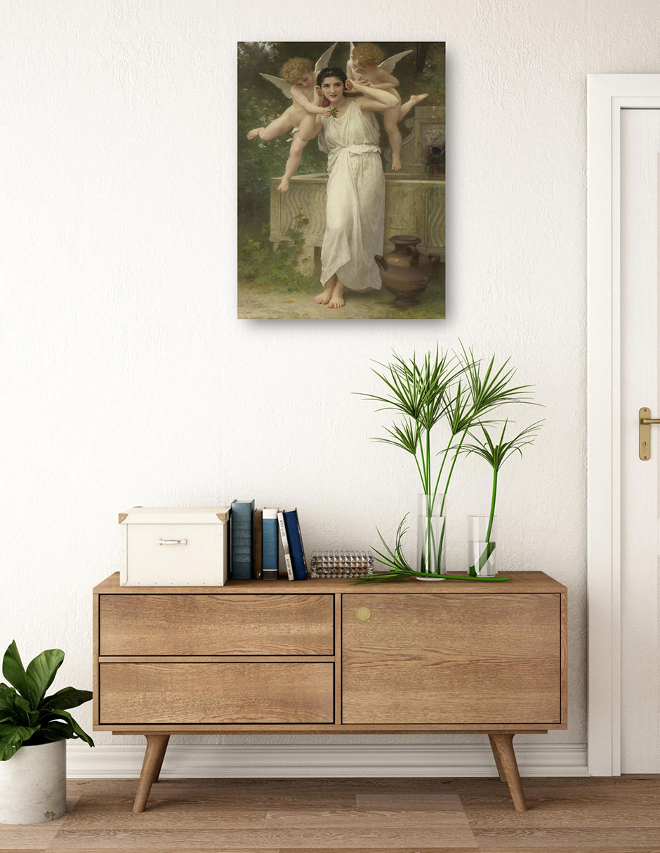 Cuadro decorativo Jeunesse - Impresión En Lienzo técnica mixta Ángeles 3