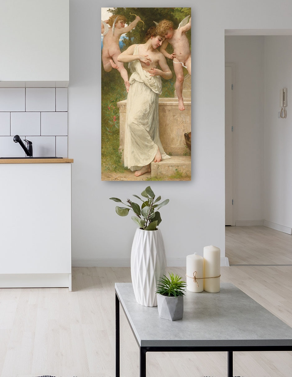 Cuadro decorativo Bendiciones De Amor (1897) - Impresión En Lienzo técnica mixta Ángeles 5