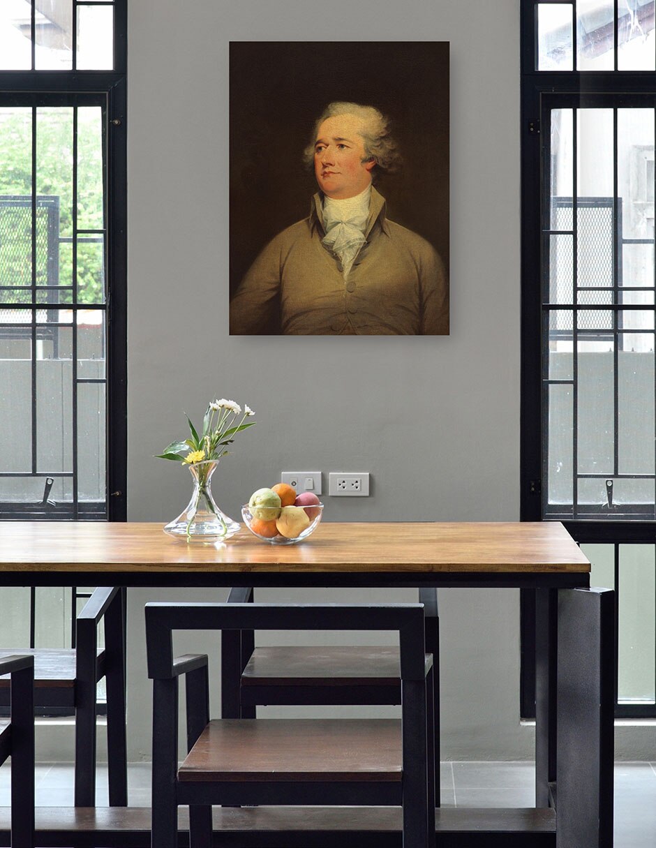 Cuadro decorativo Alejandro Hamilton, C. 1792 - Impresión En Lienzo técnica mixta Retratos 4
