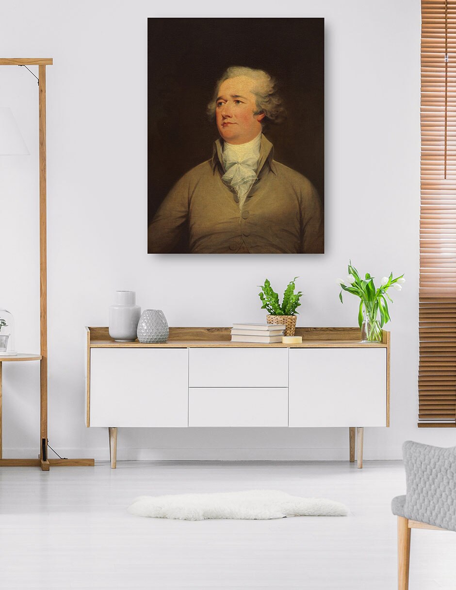 Cuadro decorativo Alejandro Hamilton, C. 1792 - Impresión En Lienzo técnica mixta Retratos 5