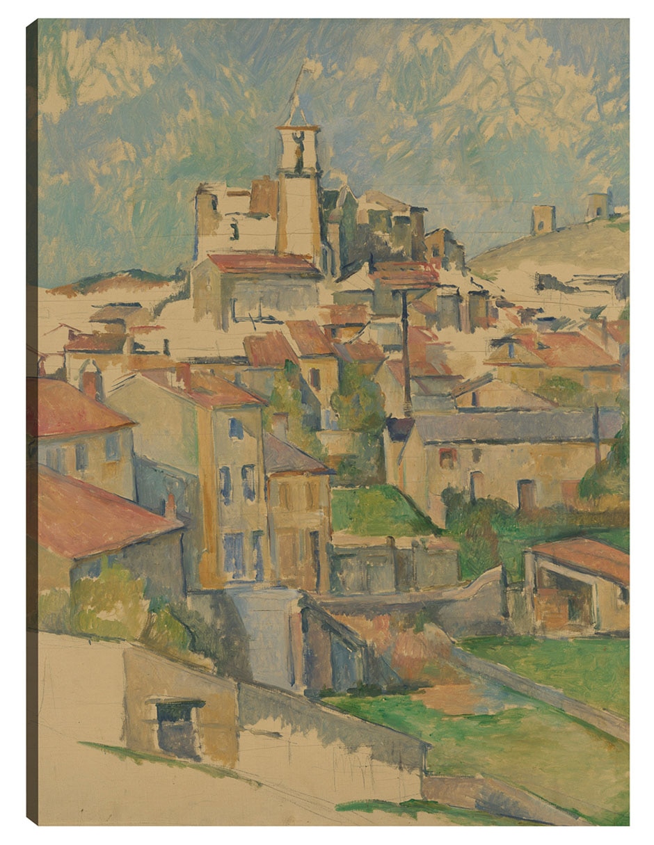 Cuadro decorativo Gardanne (1885-1886) - Impresión En Lienzo técnica mixta Campos