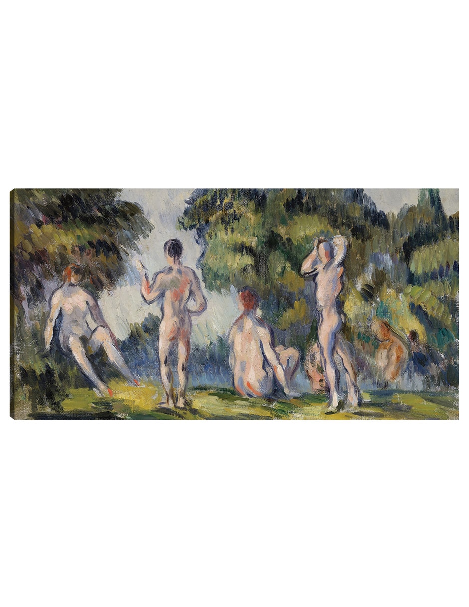 Cuadro decorativo Bañistas (1890) - Impresión En Lienzo técnica mixta Gente