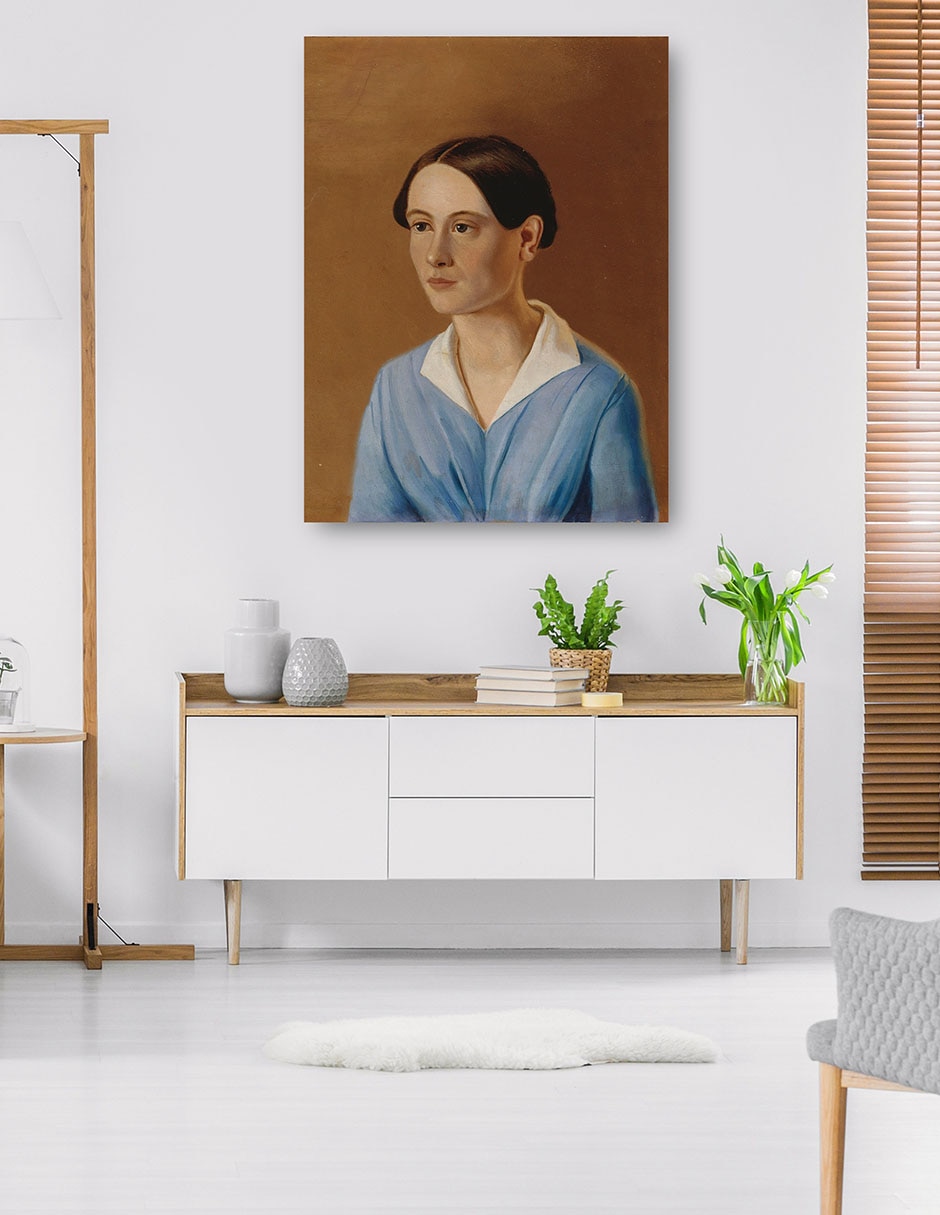 Cuadro decorativo Ana María Fabricio (1849) - Impresión En Lienzo técnica mixta Retratos 5