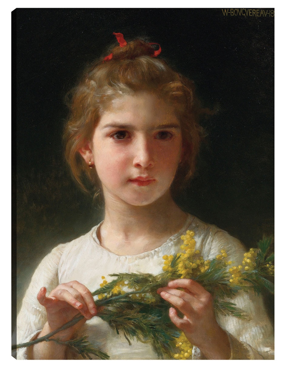 Cuadro decorativo Mimosa (1899) - Impresión En Lienzo técnica mixta Retratos
