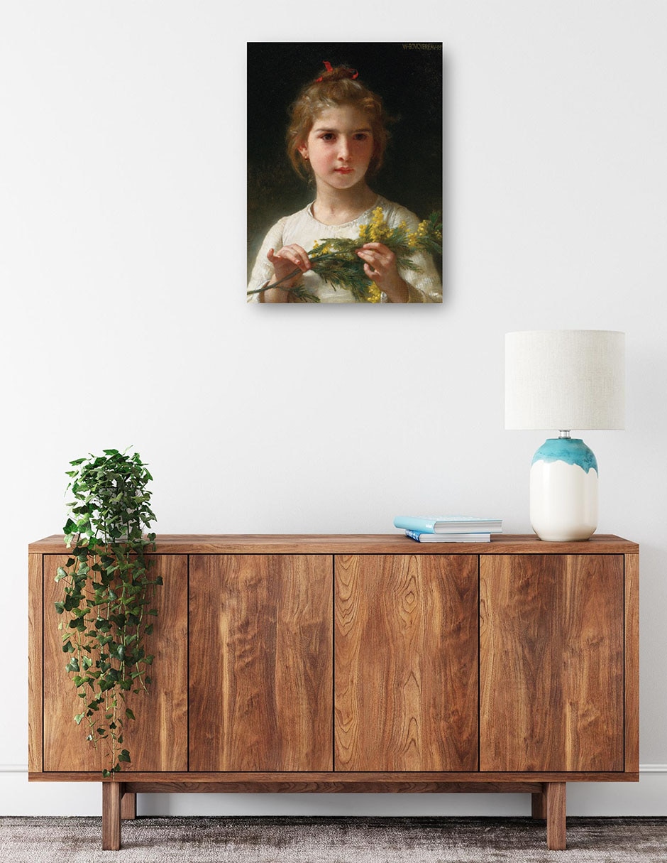 Cuadro decorativo Mimosa (1899) - Impresión En Lienzo técnica mixta Retratos 2