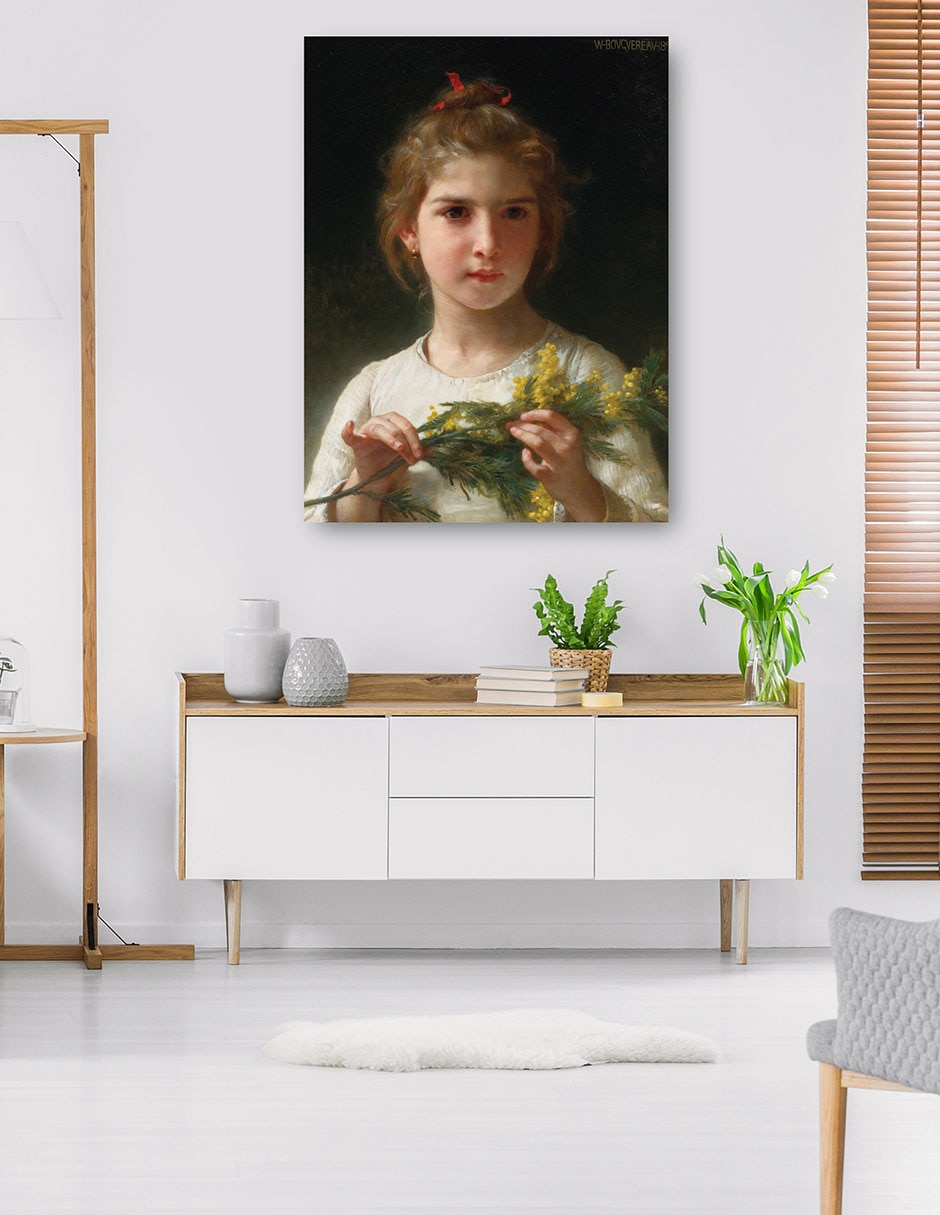 Cuadro decorativo Mimosa (1899) - Impresión En Lienzo técnica mixta Retratos 5