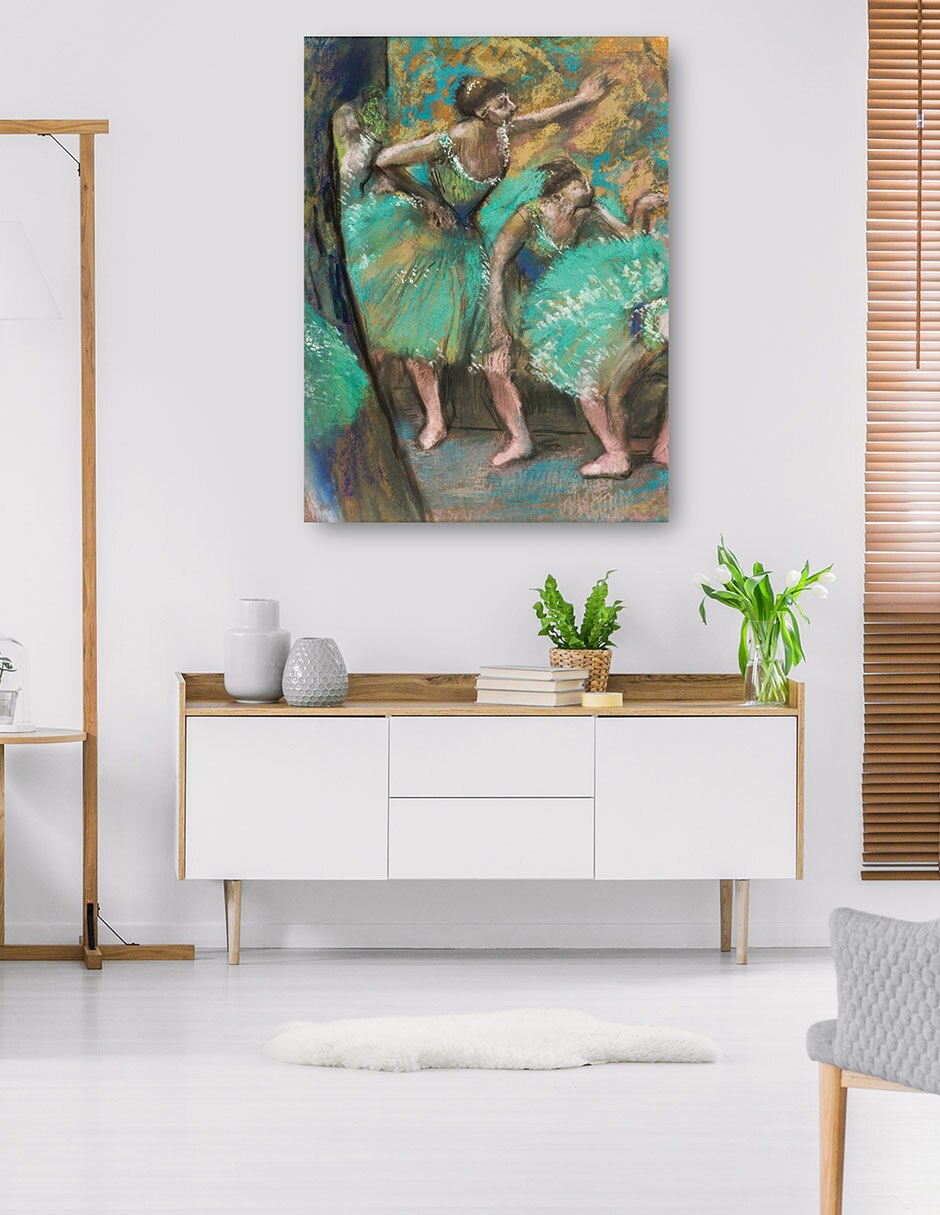 Cuadro decorativo Los Bailarines - Impresión En Lienzo técnica mixta Danza 5