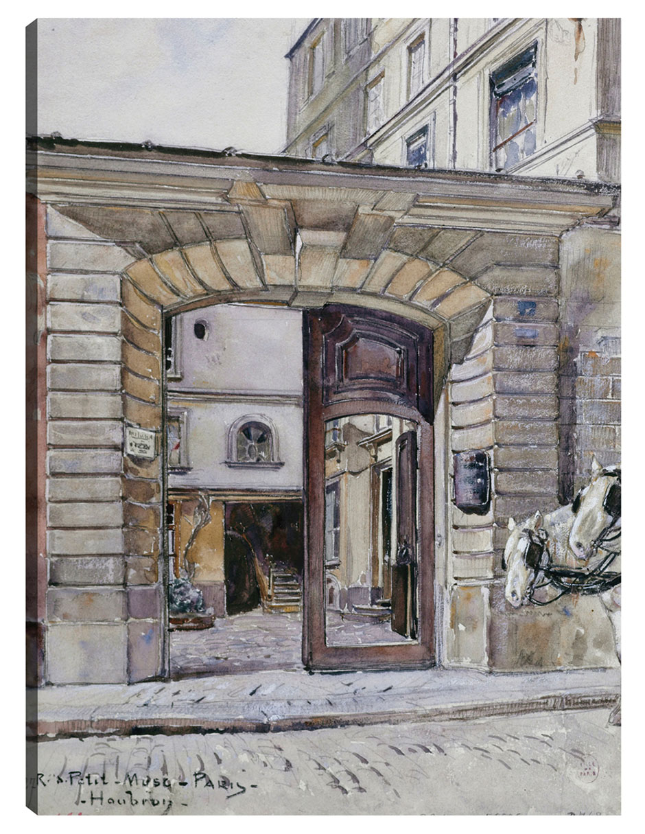 Cuadro decorativo 27, Calle Del Petit-Musc. París (1895 – 1905) - Impresión En Lienzo técnica mixta Lugares Cuadro decorativo 27, Calle Del Petit-Musc. París (1895 – 1905) - Impresión En Lienzo técnica mixta Lugares