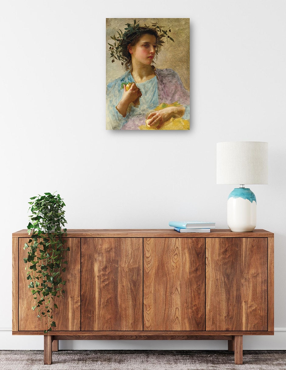 Cuadro decorativo Verano (1880) - Impresión En Lienzo técnica mixta Retratos 2