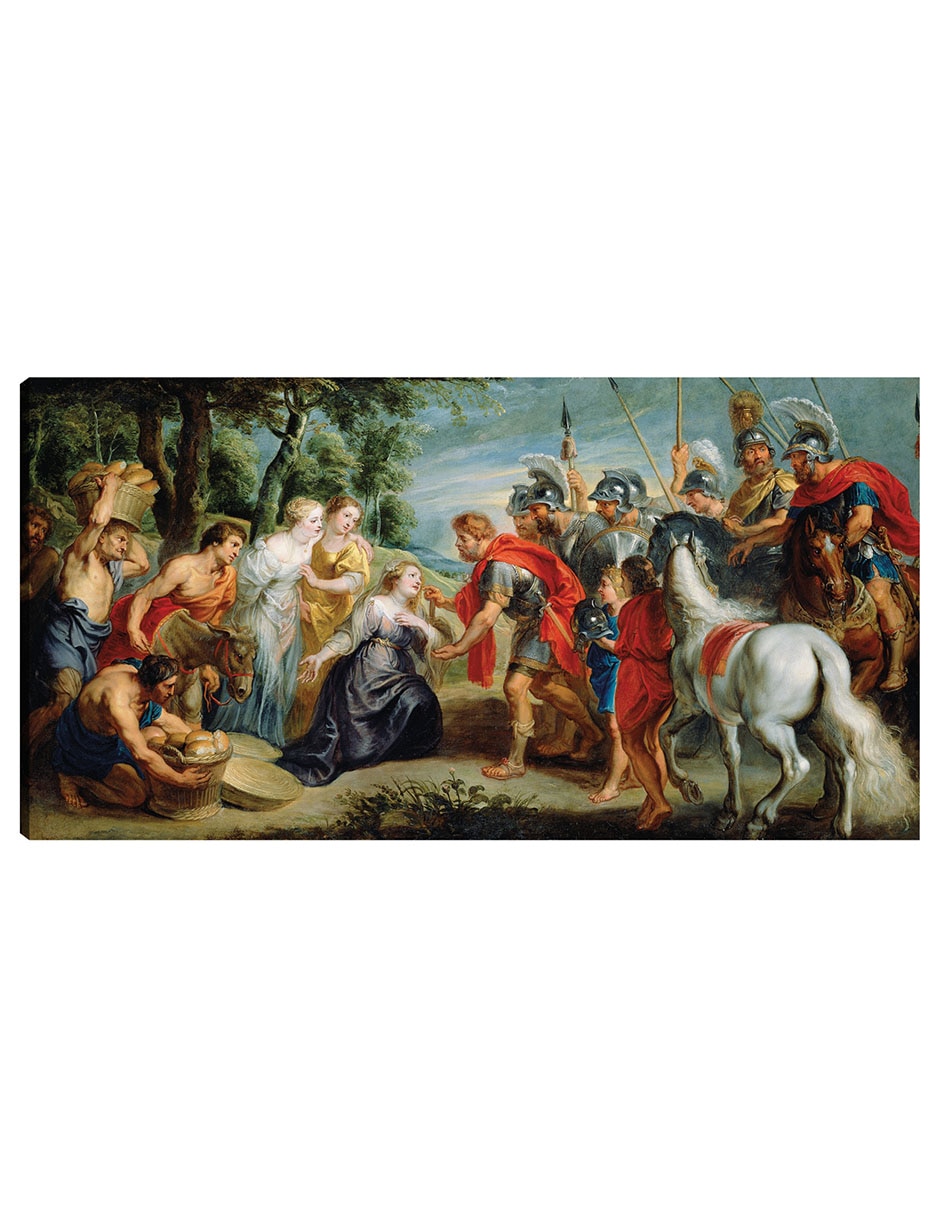 Cuadro decorativo David Conoció A Abigail (Alrededor De La Década De 1620) técnica mixta Figuras Celestiales
