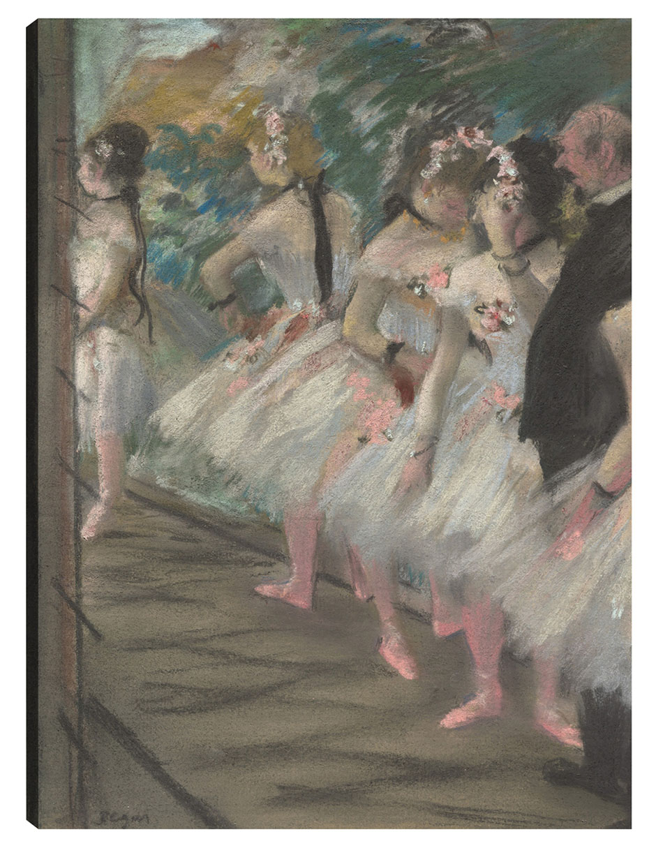 Cuadro decorativo El Ballet, C. 1880 técnica mixta Retratos Cuadro decorativo El Ballet, C. 1880 técnica mixta Retratos