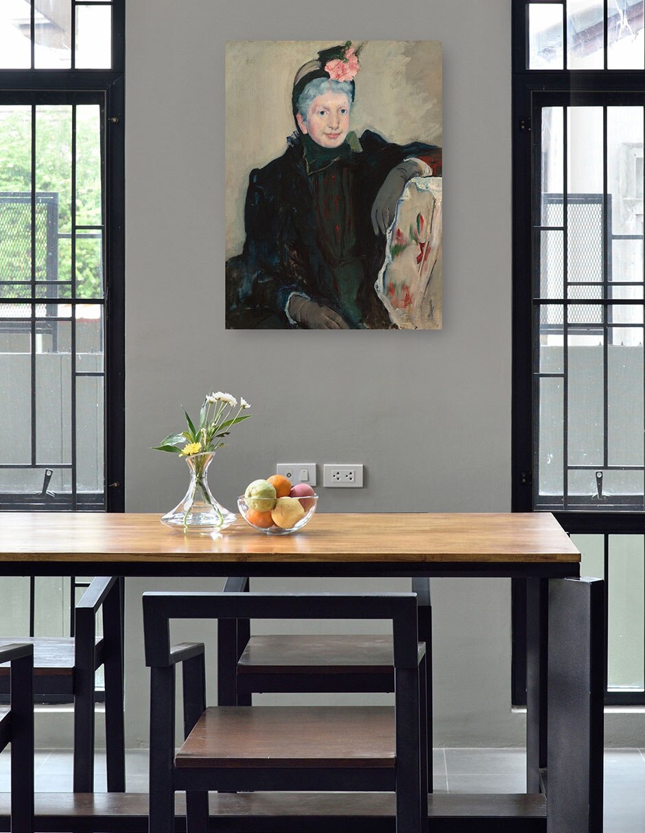Cuadro decorativo Retrato De Una Anciana técnica mixta Retratos 4