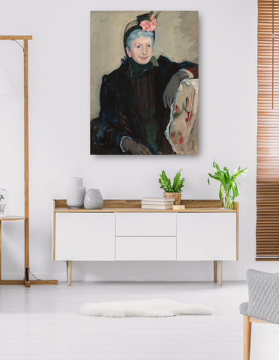 Cuadro decorativo Retrato De Una Anciana técnica mixta Retratos 5
