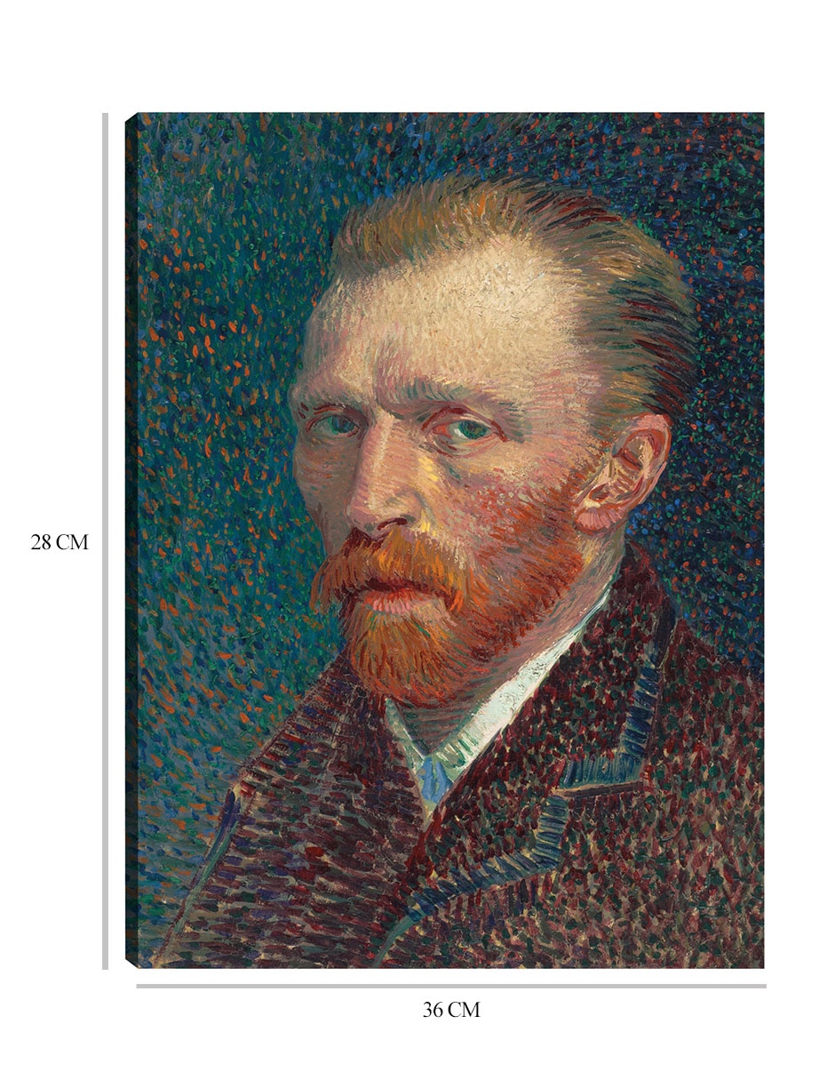 Cuadro decorativo Autorretrato 1887 técnica mixta Retratos 8