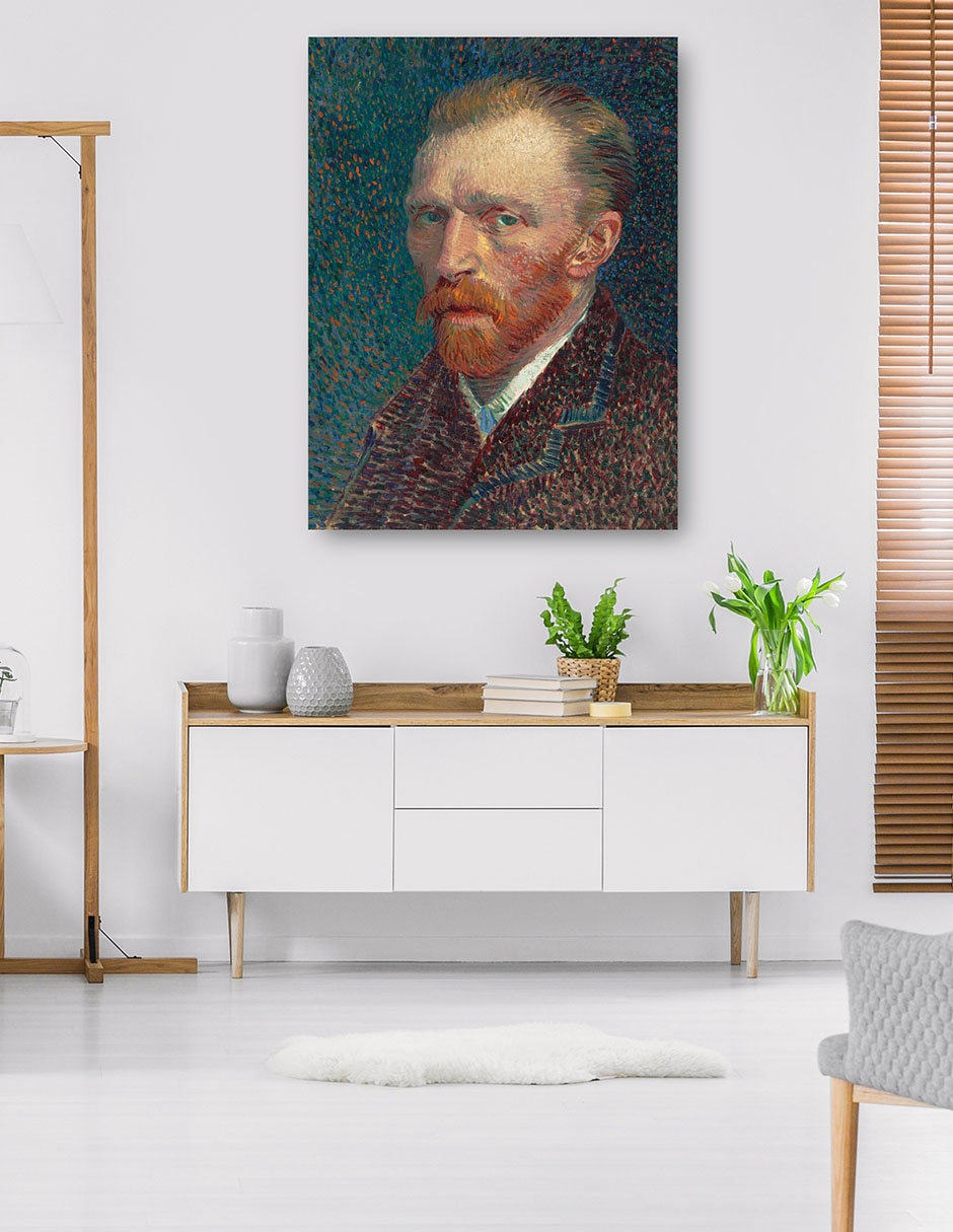 Cuadro decorativo Autorretrato 1887 técnica mixta Retratos 5