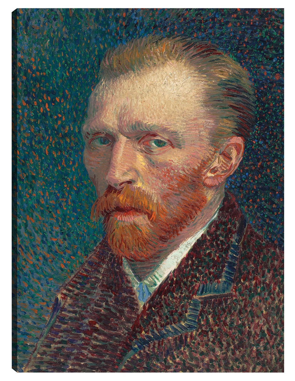 Cuadro decorativo Autorretrato 1887 técnica mixta Retratos Cuadro decorativo Autorretrato 1887 técnica mixta Retratos