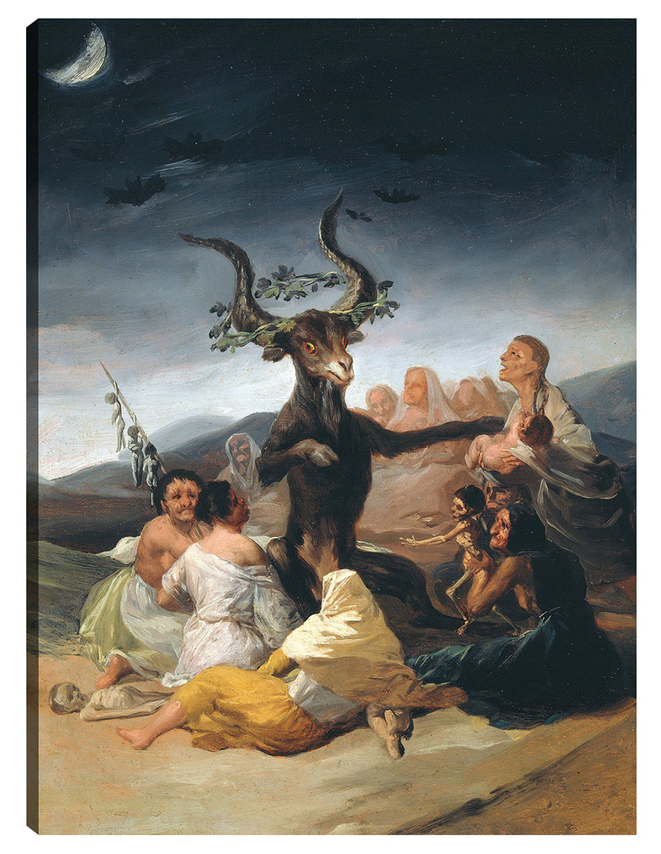 Cuadro decorativo Arte Del Sábado De Brujas técnica mixta Religión Y Espiritualidad
