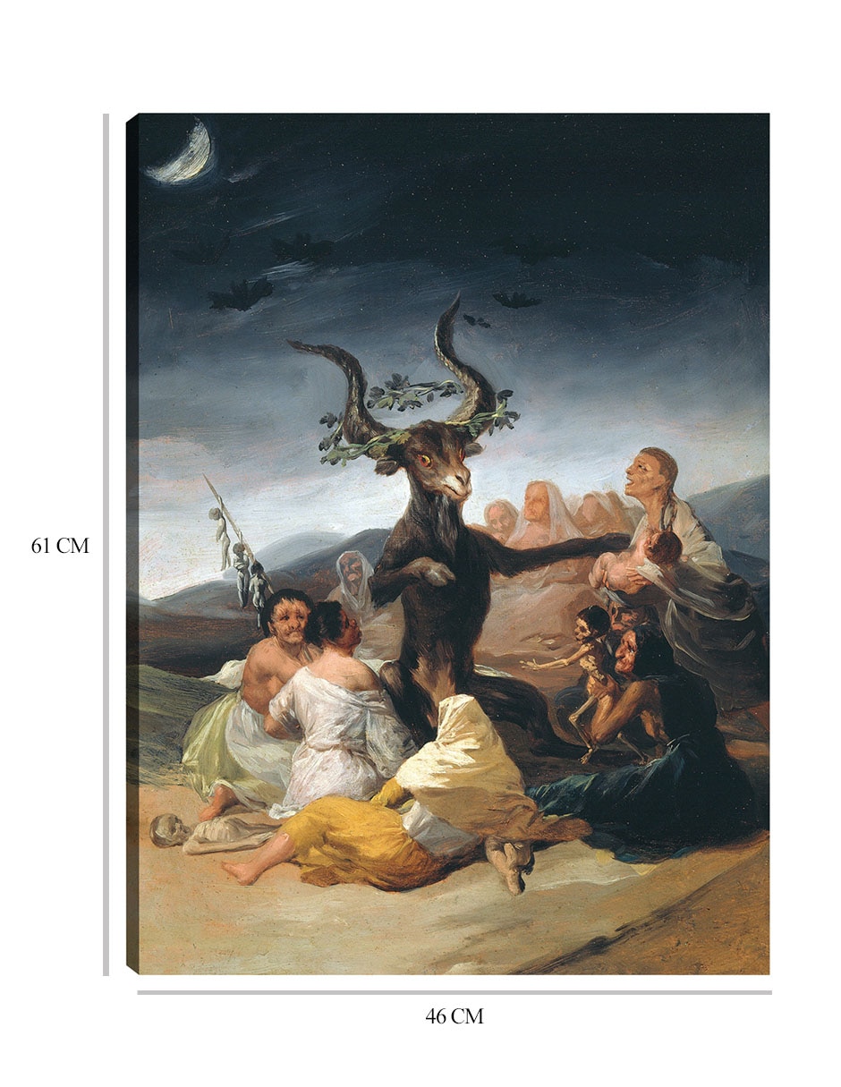 Cuadro decorativo Arte Del Sábado De Brujas técnica mixta Religión Y Espiritualidad 8