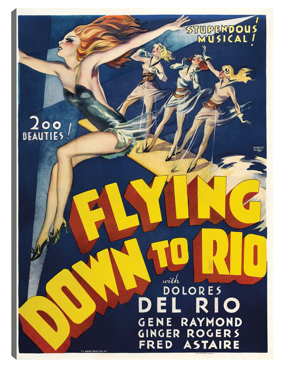 Cuadro decorativo Volando Hacia Río [Restaurado] técnica mixta Publicidad