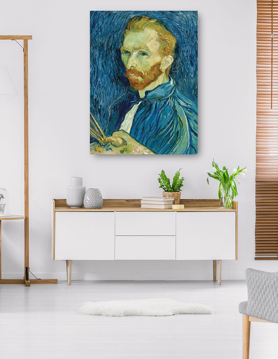 Cuadro decorativo Autorretrato 1889 técnica mixta Retratos 5
