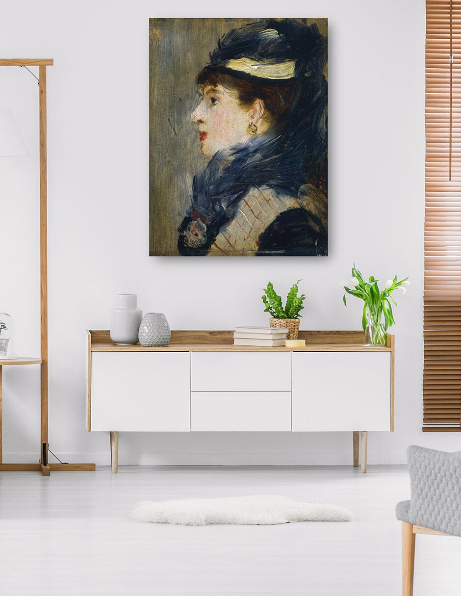 Cuadro decorativo Retrato De Una Dama técnica mixta Retratos 5