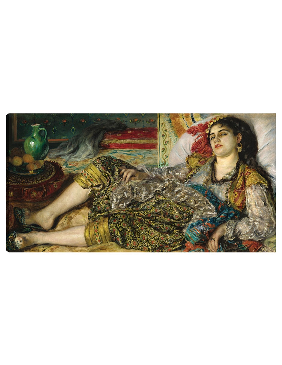Cuadro decorativo Odalisca técnica mixta Retratos Cuadro decorativo Odalisca técnica mixta Retratos