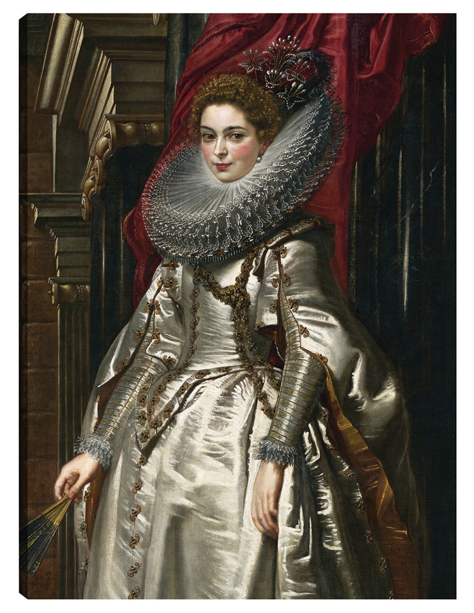 Cuadro decorativo Marchesa Brígida Spinola Doria (1606) técnica mixta Retratos