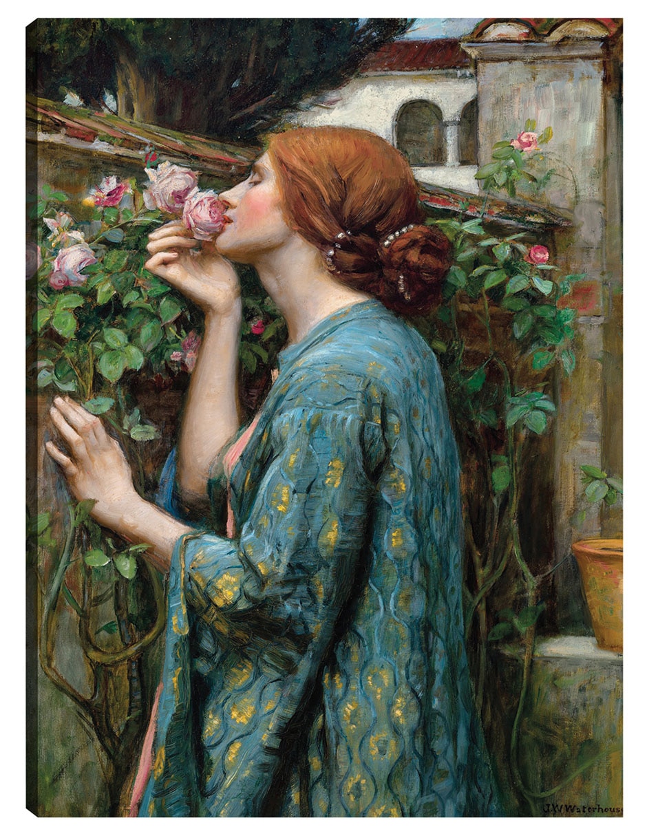 Cuadro decorativo El Alma De La Rosa (1908) técnica mixta Gente Cuadro decorativo El Alma De La Rosa (1908) técnica mixta Gente