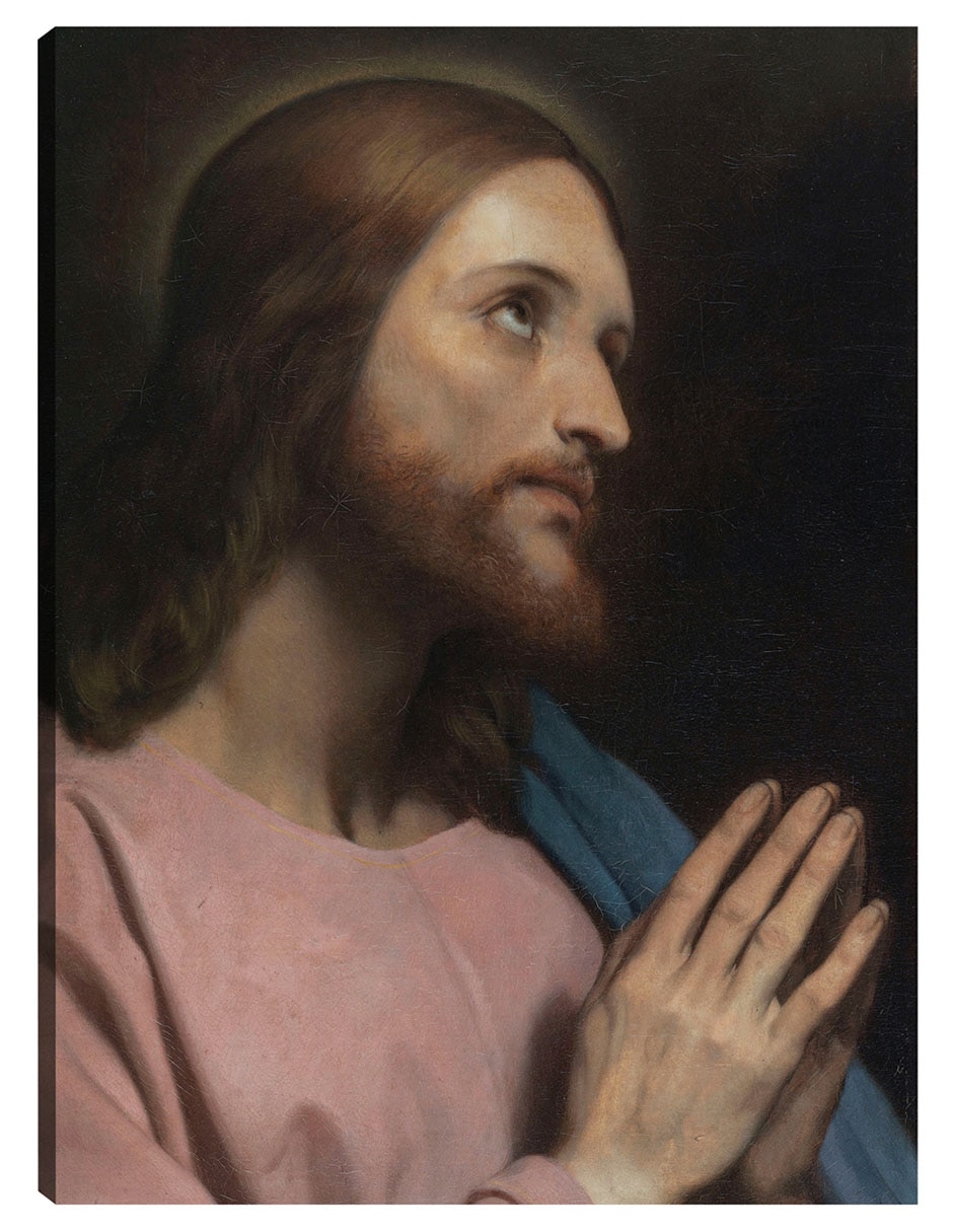 Cuadro decorativo Cabeza De Cristo (1849) técnica mixta Figuras Celestiales Cuadro decorativo Cabeza De Cristo (1849) técnica mixta Figuras Celestiales