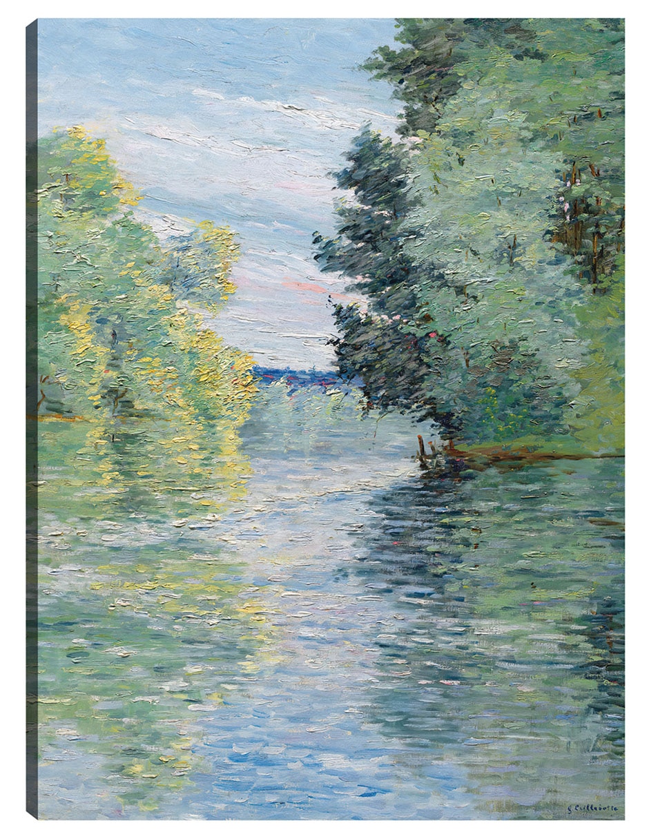 Cuadro decorativo El Pequeño Brazo Del Sena En Argenteuil (1890) técnica mixta Lagos