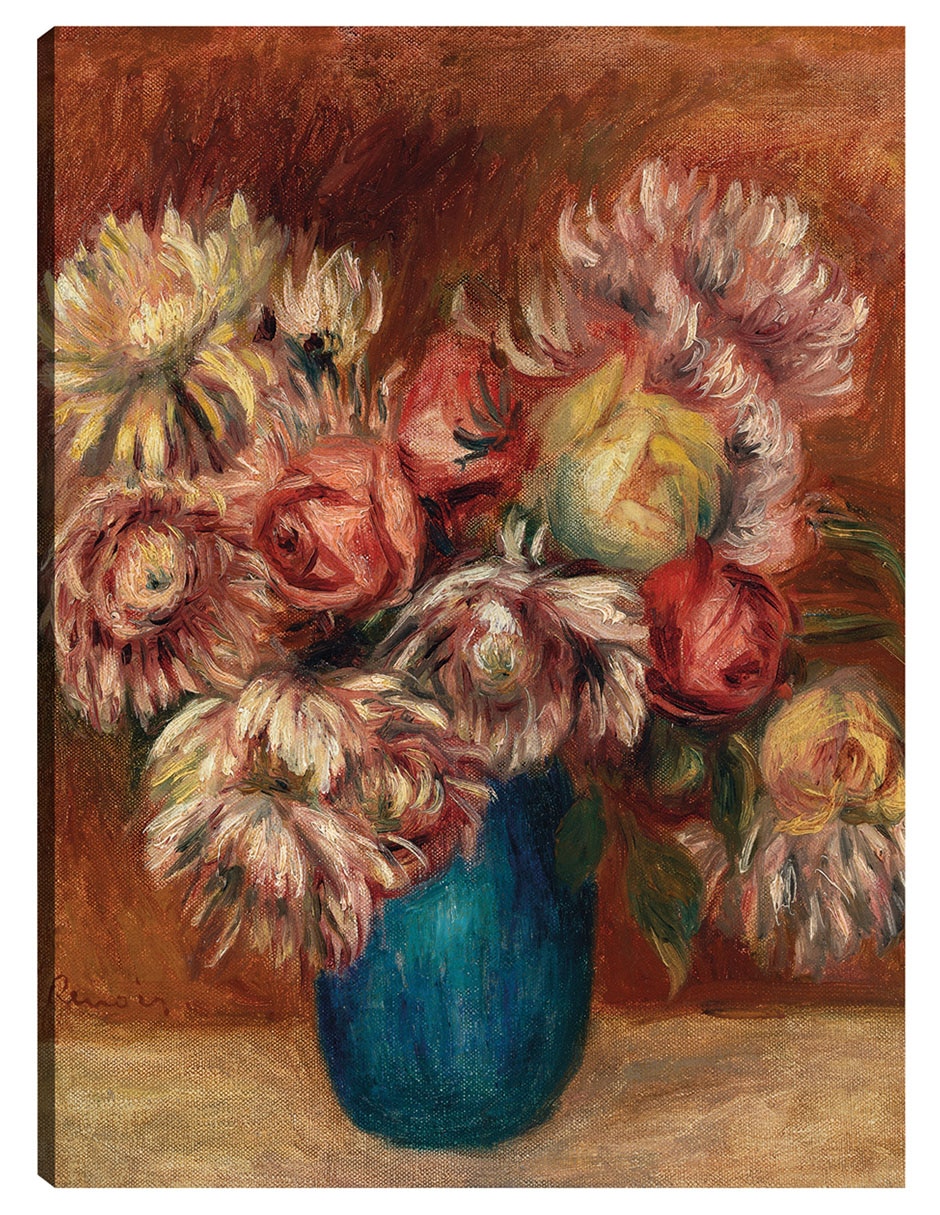 Cuadro decorativo Flores En Un Jarrón Verde (C. 1912) técnica mixta Floreros Cuadro decorativo Flores En Un Jarrón Verde (C. 1912) técnica mixta Floreros