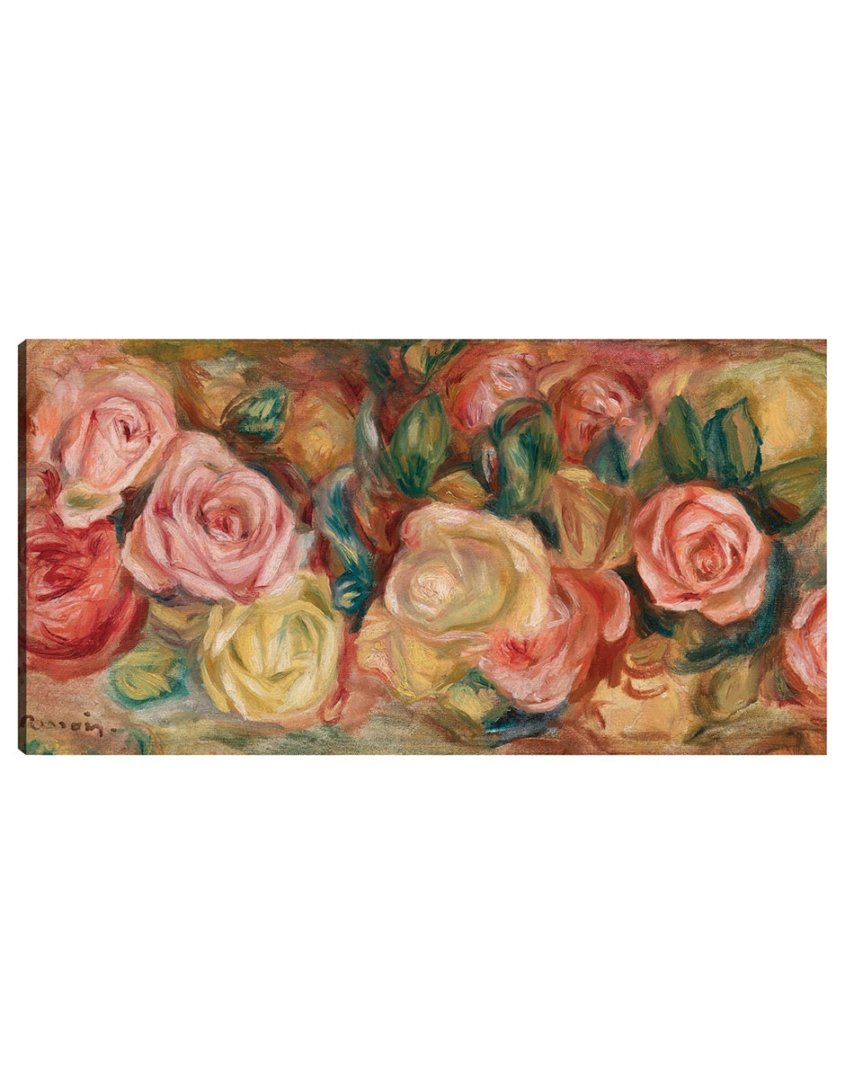 Cuadro decorativo Rosas (C. 1912) técnica mixta Arreglo Floral Cuadro decorativo Rosas (C. 1912) técnica mixta Arreglo Floral