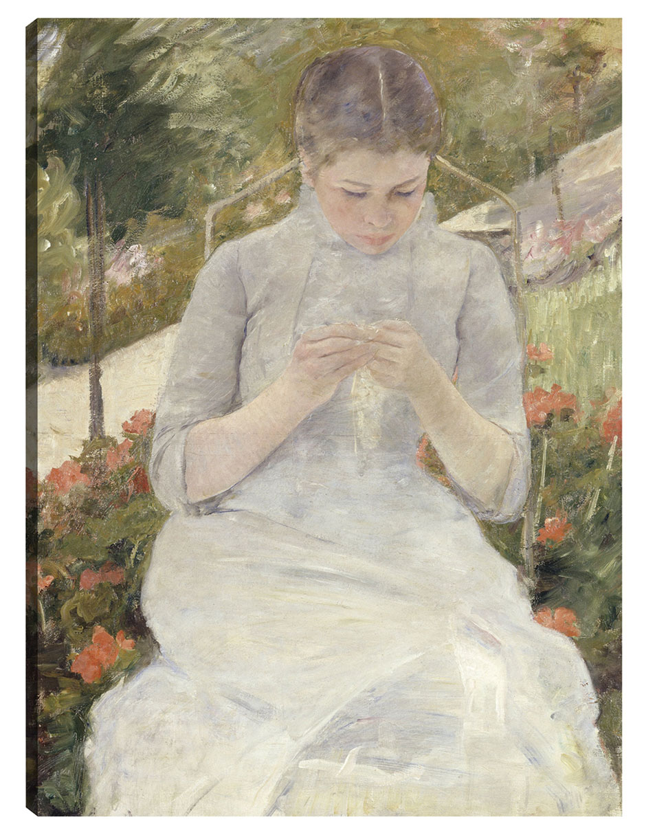 Cuadro decorativo La Muchacha Del Jardín (Entre 1880 Y 1882) técnica mixta Retratos Cuadro decorativo La Muchacha Del Jardín (Entre 1880 Y 1882) técnica mixta Retratos