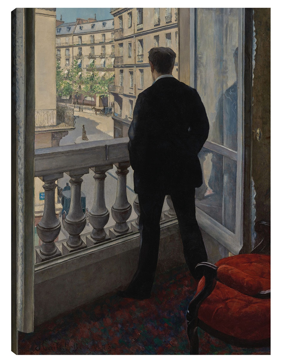 Cuadro decorativo Joven En Su Ventana (1876) técnica mixta Retratos