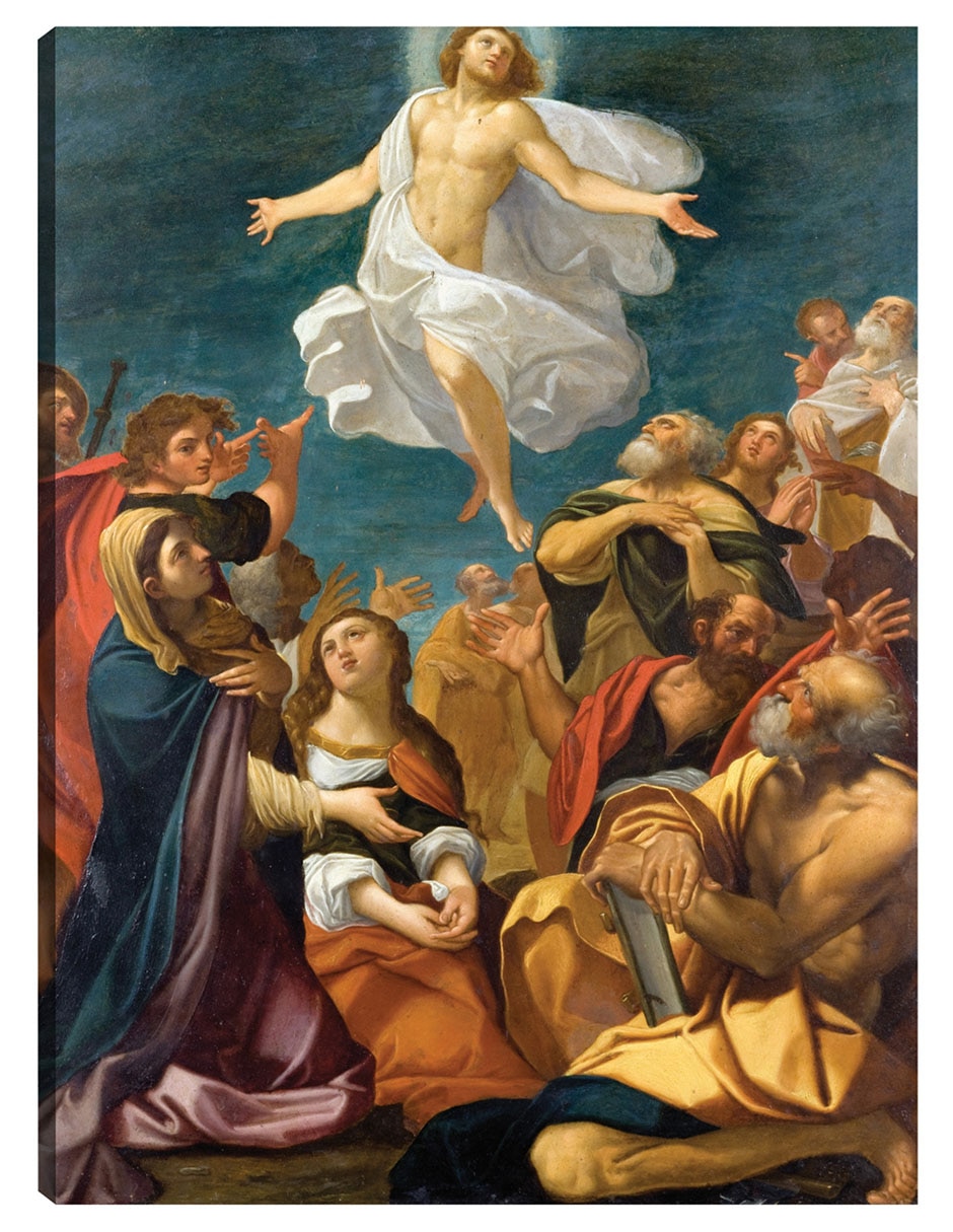 Cuadro decorativo Ascensión De Cristo (Hacia 1640) técnica mixta Figuras Celestiales Cuadro decorativo Ascensión De Cristo (Hacia 1640) técnica mixta Figuras Celestiales