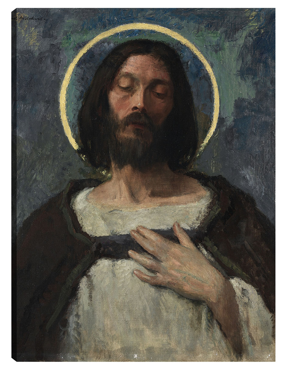 Cuadro decorativo Cristo (C. 1905) técnica mixta Figuras Celestiales Cuadro decorativo Cristo (C. 1905) técnica mixta Figuras Celestiales