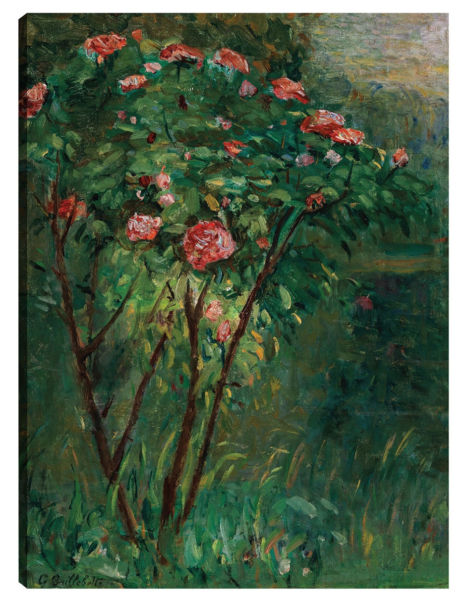 Cuadro decorativo El Rosal En Flor C. 1884-1885 técnica mixta Cuadro decorativo El Rosal En Flor C. 1884-1885 técnica mixta