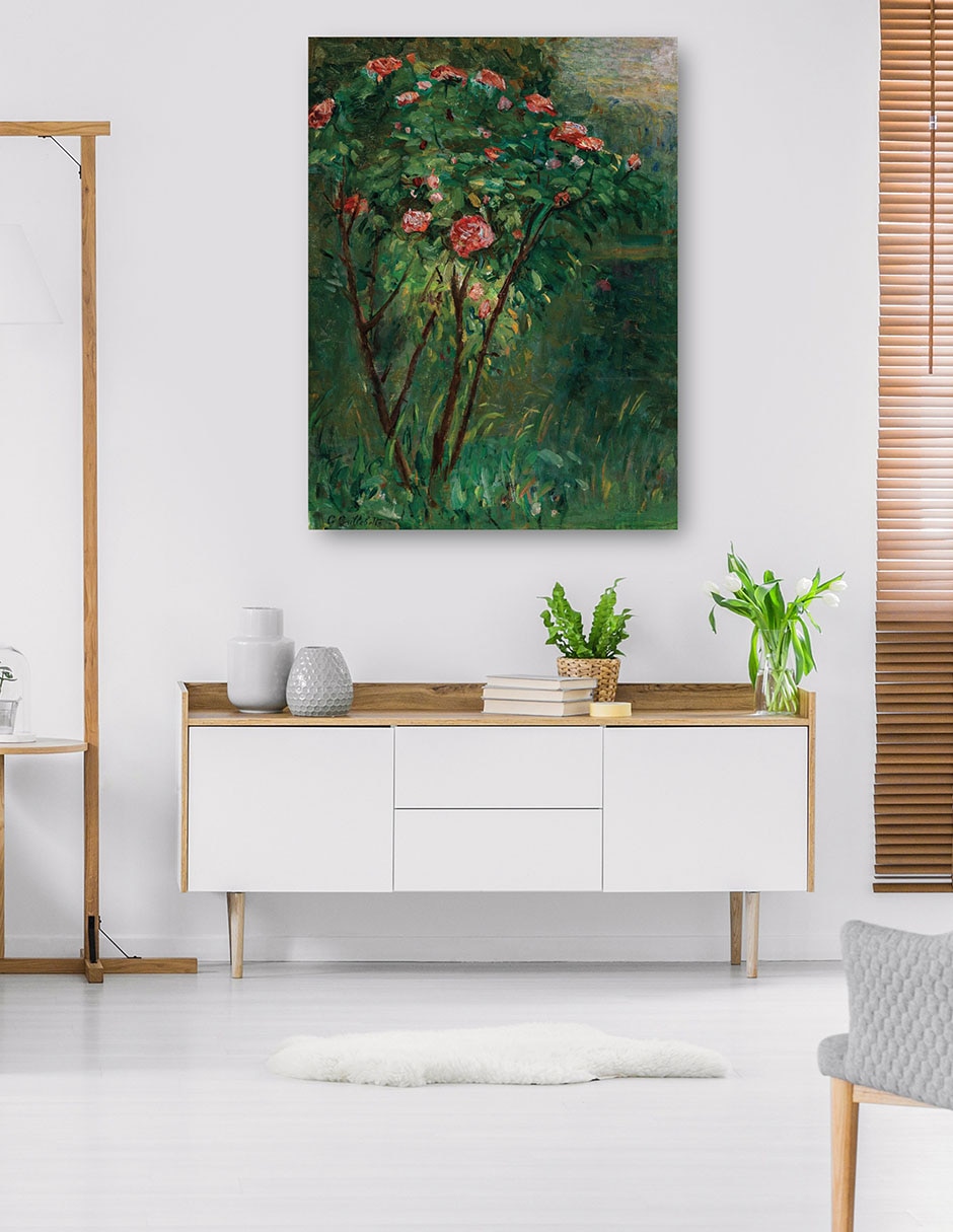 Cuadro decorativo El Rosal En Flor C. 1884-1885 técnica mixta 2