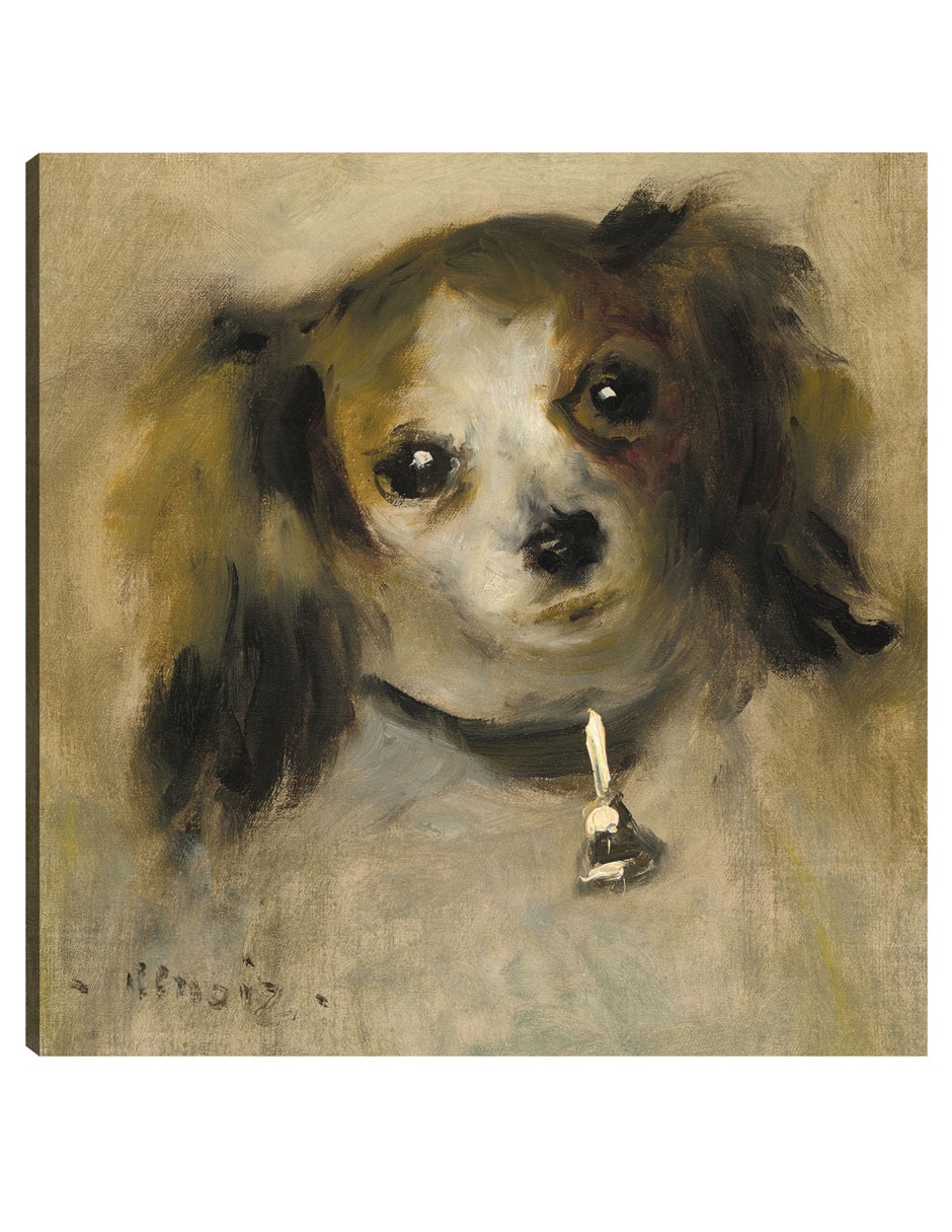 Cuadro decorativo Cabeza De Perro técnica mixta Animales Domésticos Cuadro decorativo Cabeza De Perro técnica mixta Animales Domésticos