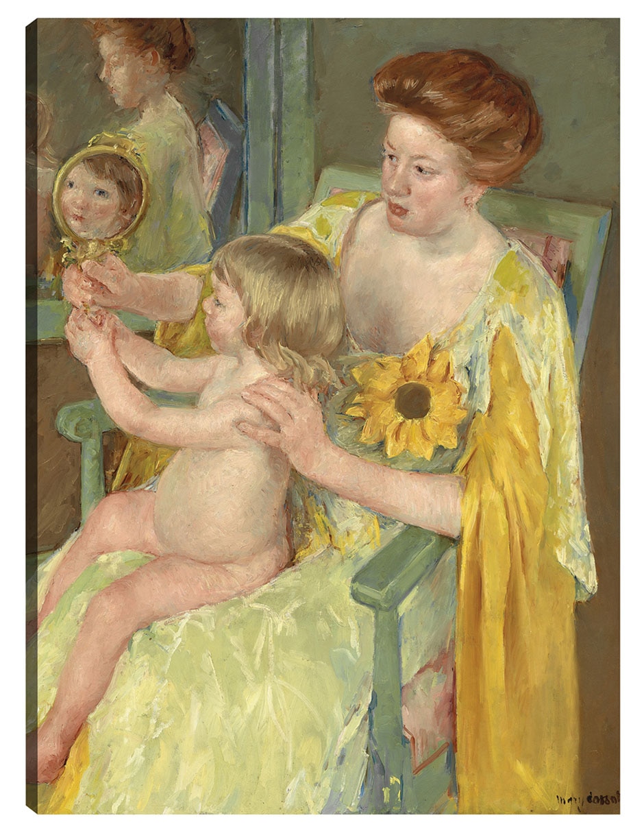 Cuadro decorativo Madre E Hijo (C. 1905) técnica mixta Retratos