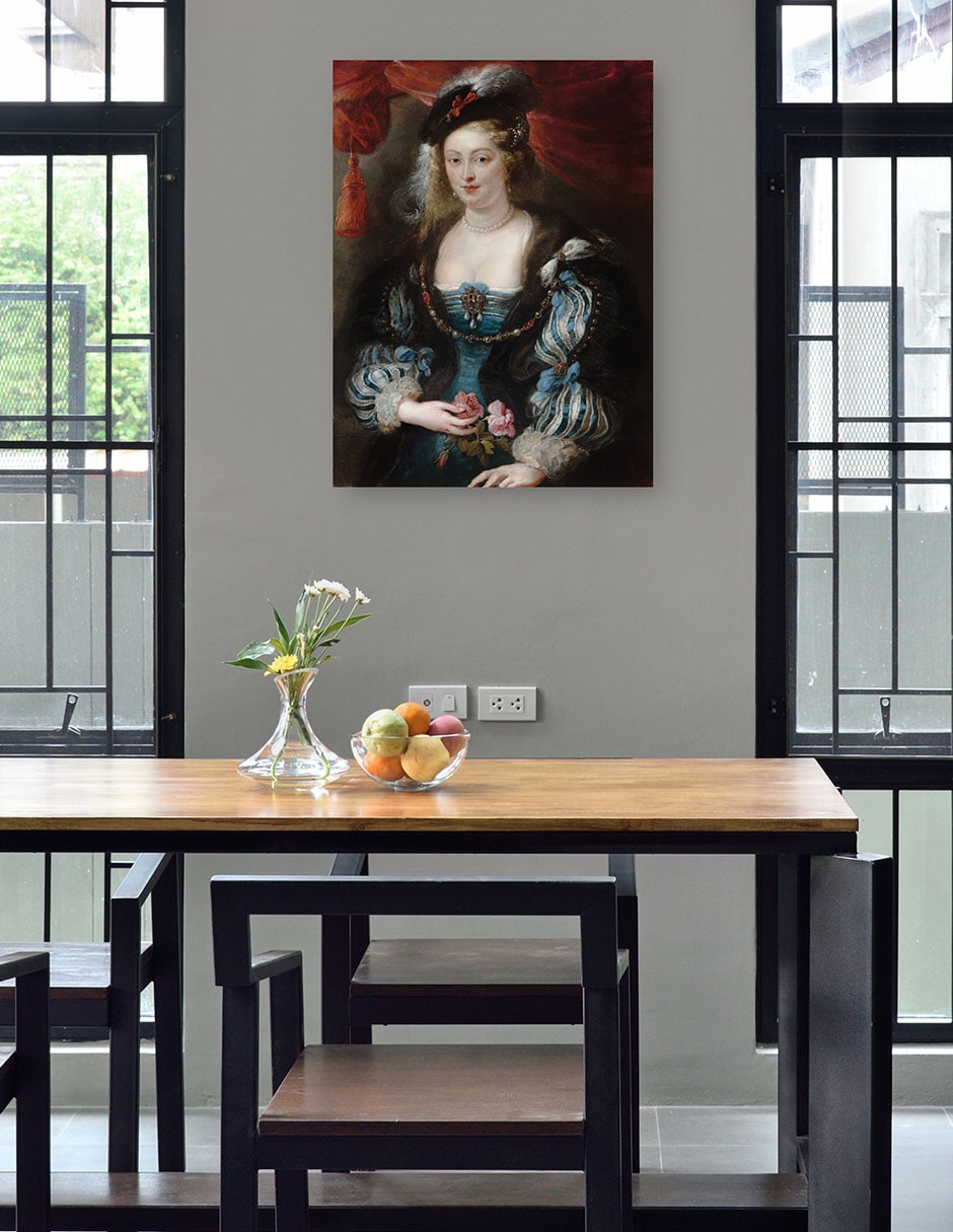 Cuadro decorativo Retrato De Una Mujer Joven (1620 - 1630) técnica mixta Retratos 4