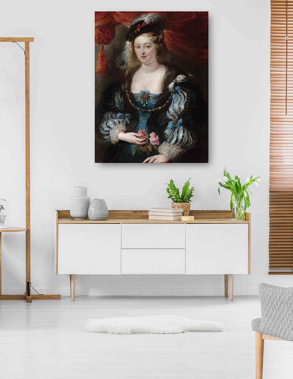 Cuadro decorativo Retrato De Una Mujer Joven (1620 - 1630) técnica mixta Retratos 5
