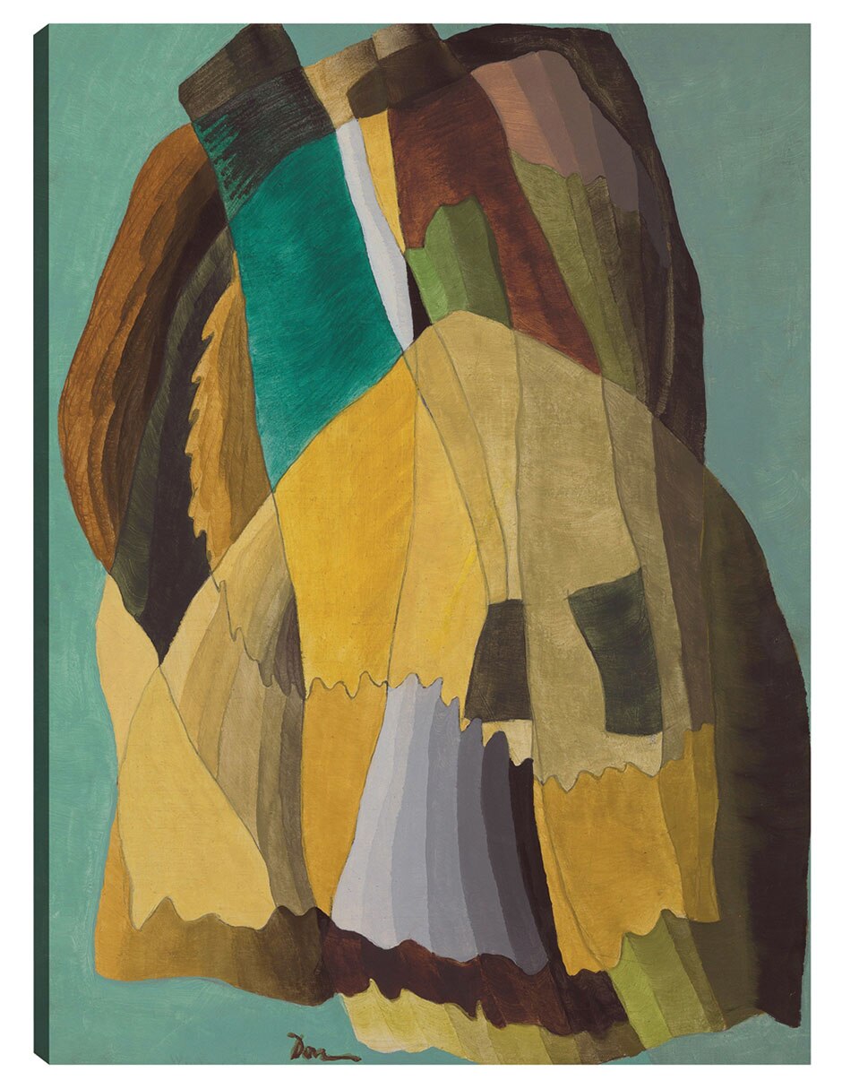 Cuadro decorativo Camino De La Costa (1942) técnica mixta Formas Cuadro decorativo Camino De La Costa (1942) técnica mixta Formas