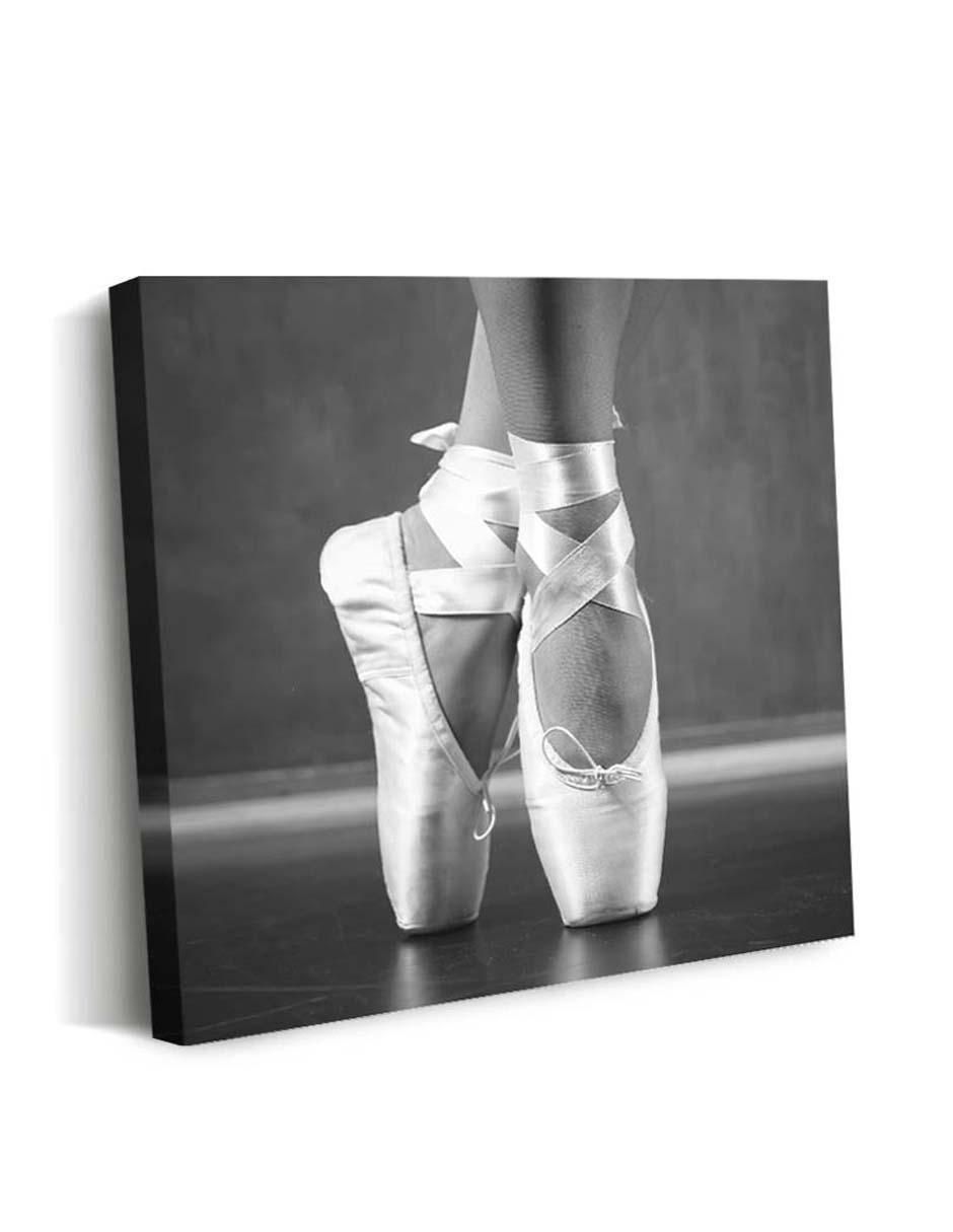 Cuadro decorativo Canvas Art Bailarina de ballet con barniz a registro